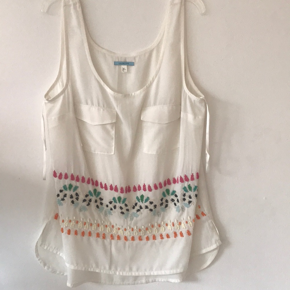 Beaded top from Anthropologie